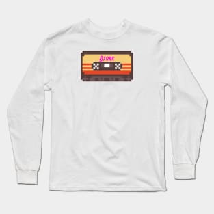 Bjork 8bit cassette Long Sleeve T-Shirt